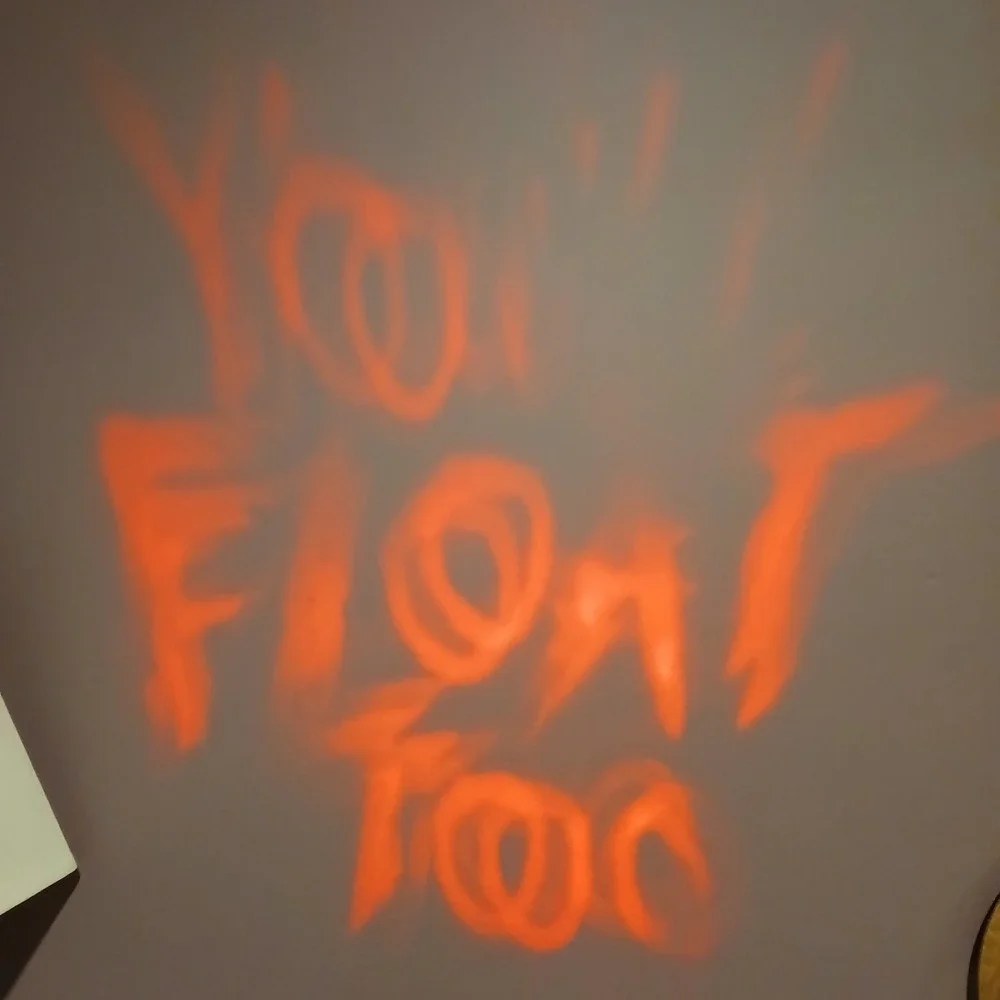 PENNYWISE You'll Float‎ Too IT LED Lightshow Shadowwaves RED Projector No Box